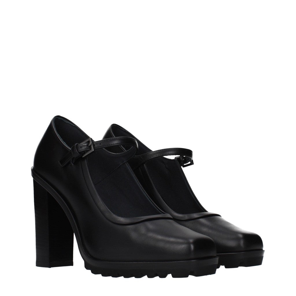 Max Mara Pumps met gesp – Zwart