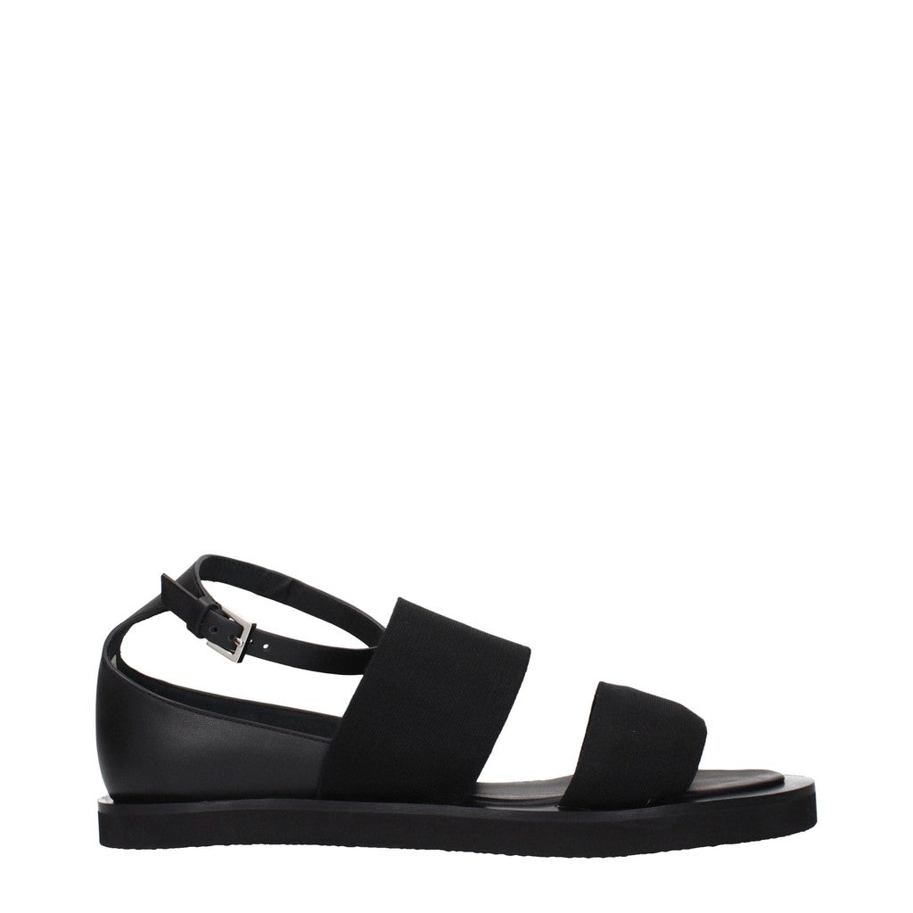Max Mara Sandalen met gesp – Zwart