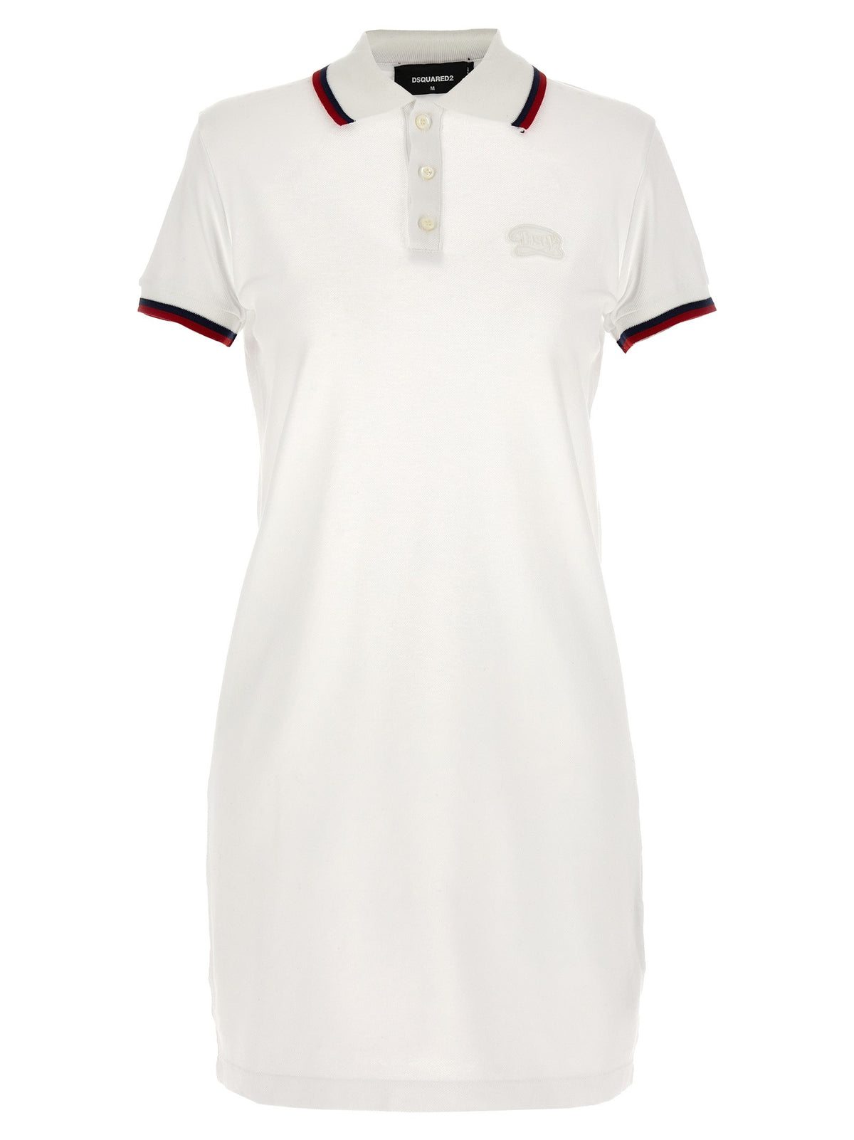 Dsquared2 Polojurk met cut-out – Wit