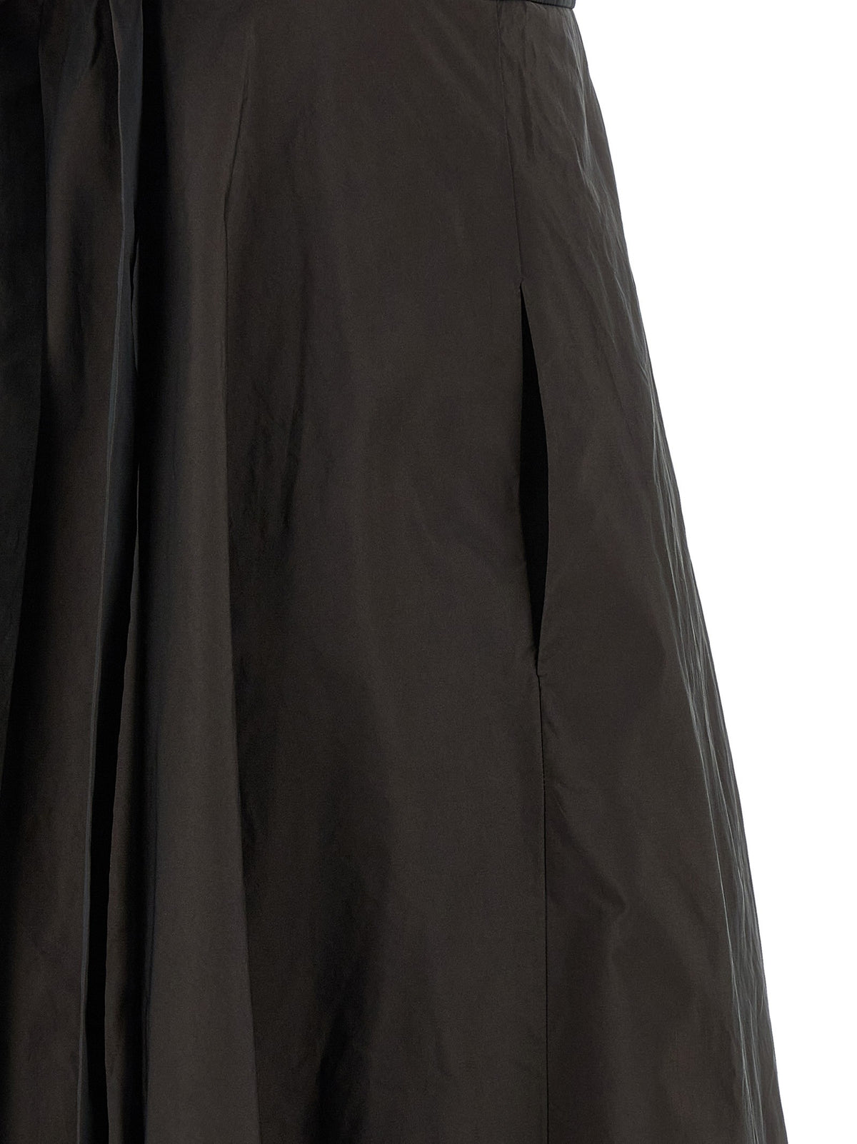 Pinko Maxi-jurk met lijfje – Donkerbruin