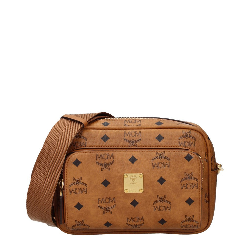 MCM Aren Crossbodytas Heren – Cognac