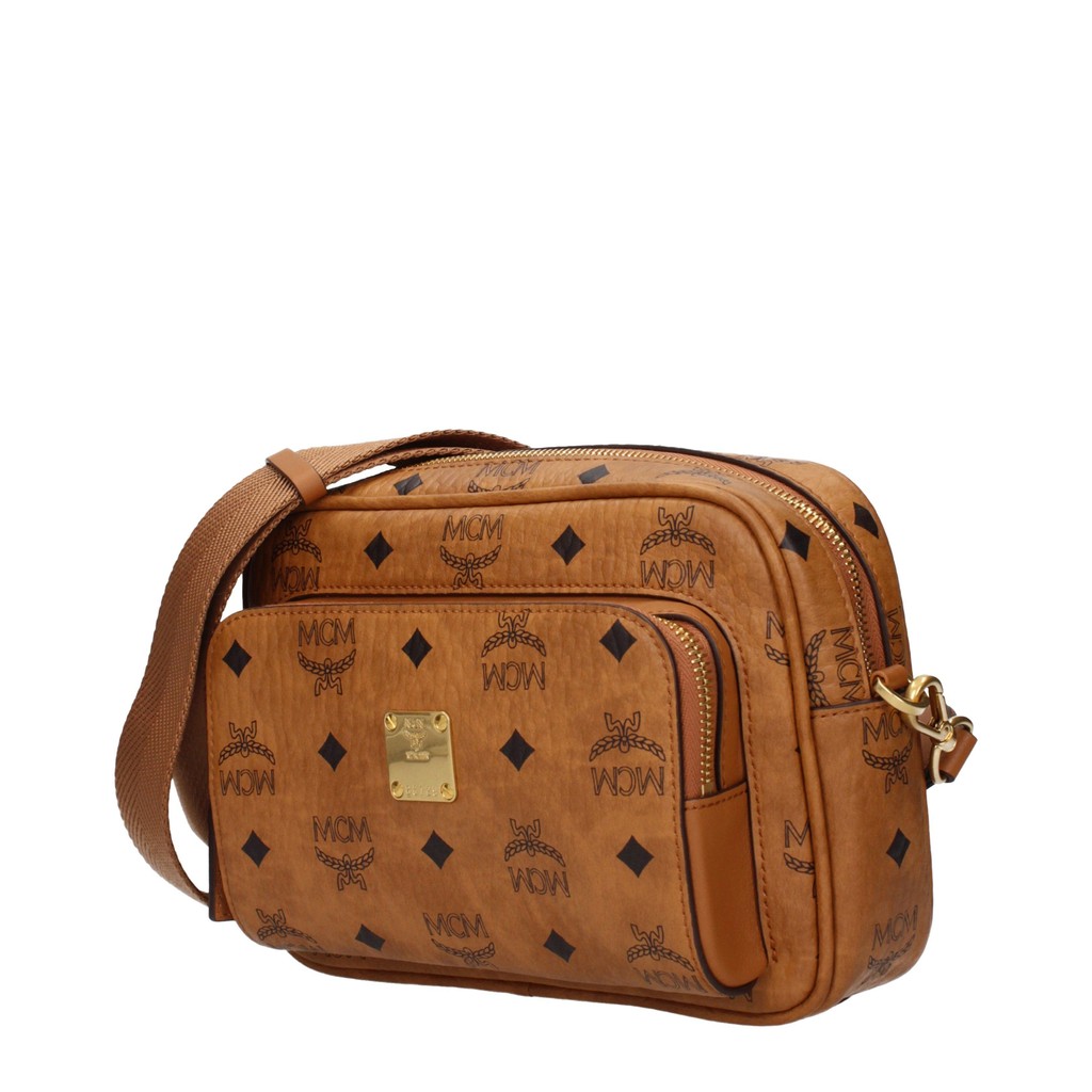 MCM Aren Crossbodytas Heren – Cognac