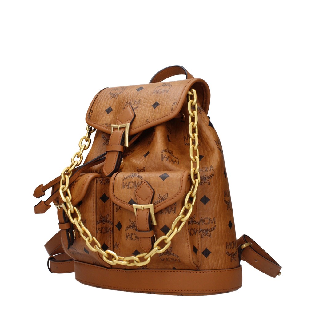 MCM Aren Rugzak – Cognac