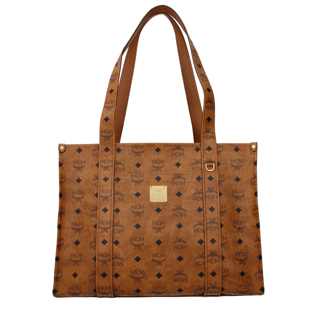 MCM Aren Shopper – Cognac