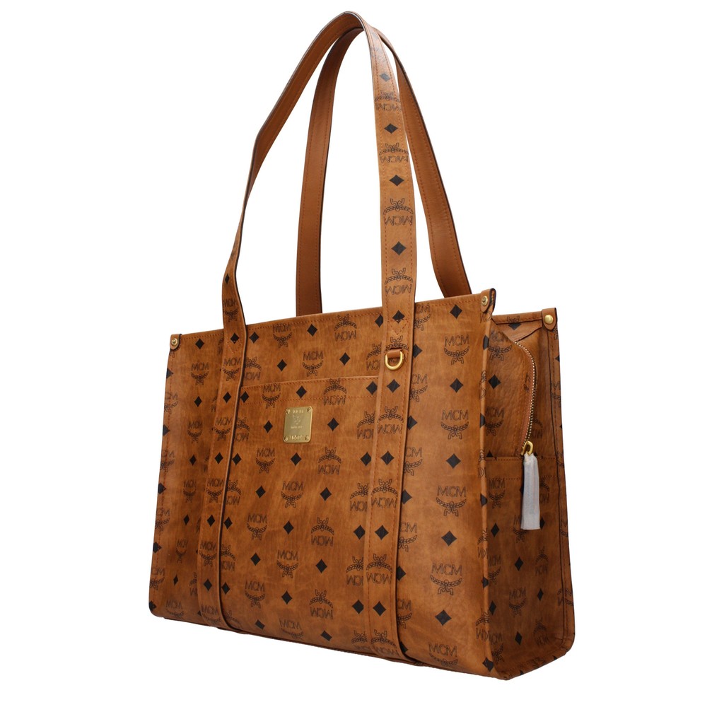 MCM Aren Shopper – Cognac