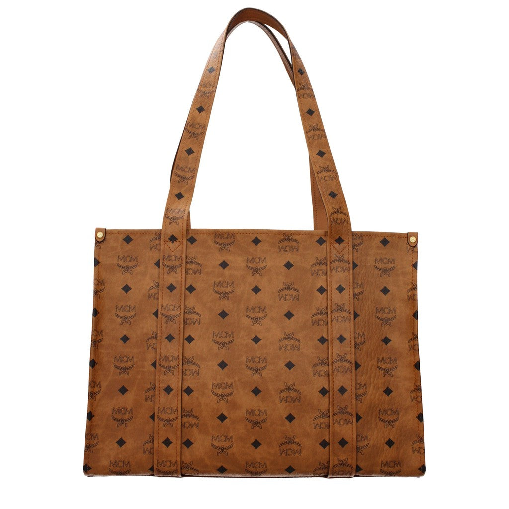MCM Aren Shopper – Cognac