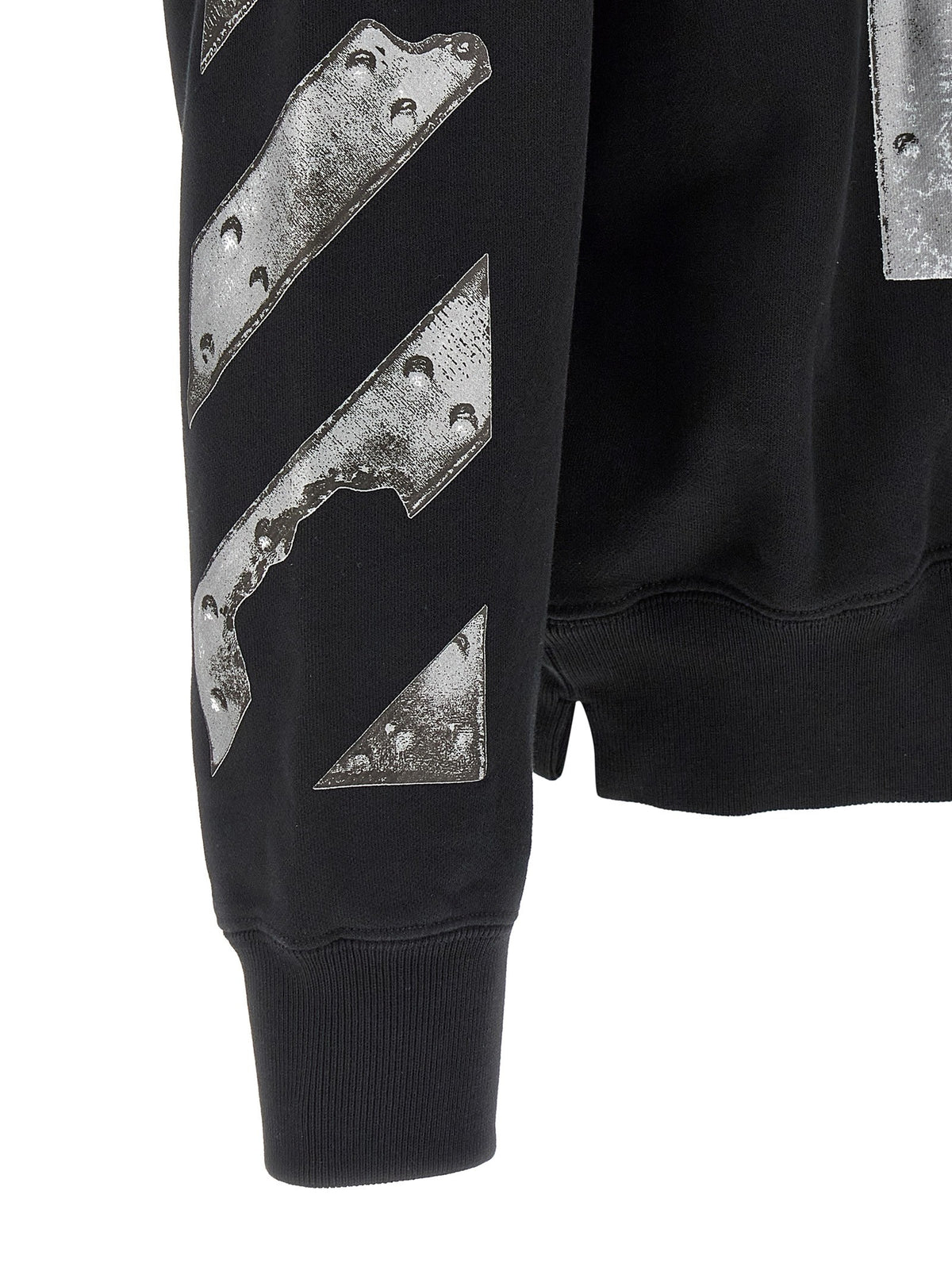 Off-White Metal Arrow Skate Hoodie – Zwart