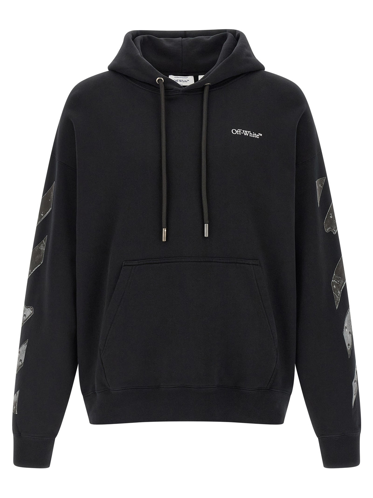 Off-White Metal Arrow Skate Hoodie – Zwart