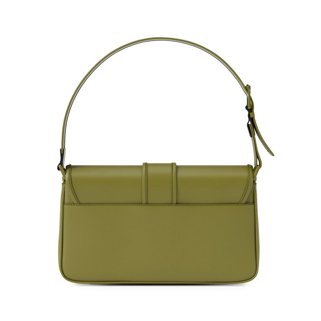 Michael Kors Colby Medium Schoudertas – Olijfgroen