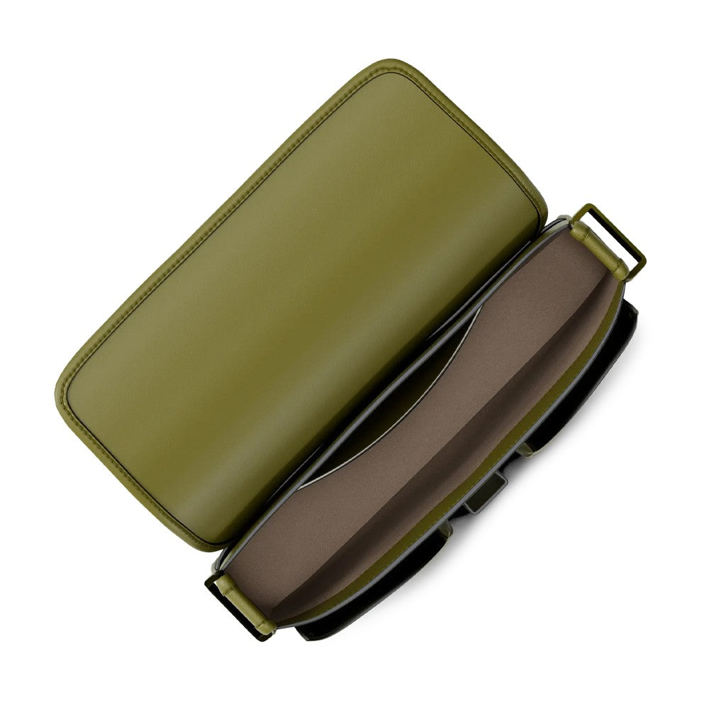 Michael Kors Colby Medium Schoudertas – Olijfgroen