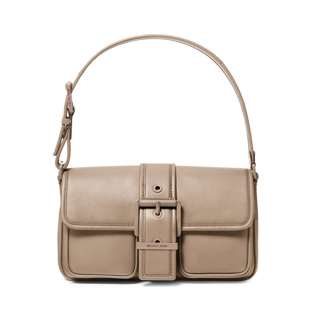 Michael Kors Colby Medium Schoudertas – Taupe