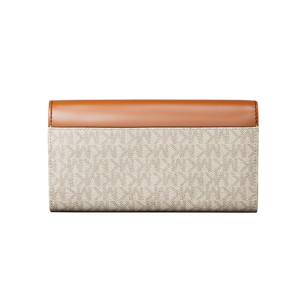 Michael Kors Envelop portemonnee met logoprint – Beige / Bruin