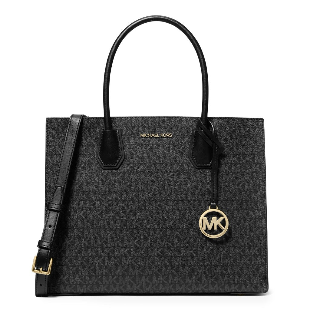 Michael Kors Handtas met logoprint – Zwart