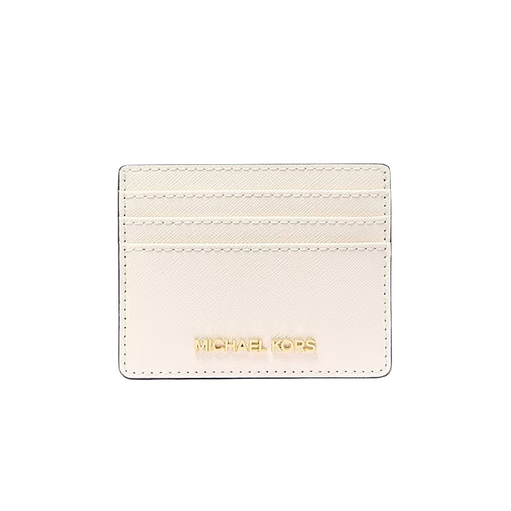 Michael Kors Jet Set Large Kaarthouder – Crème