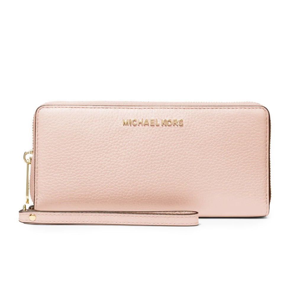 Michael Kors Jet Set Travel Large Polsportemonnee – Lichtroze