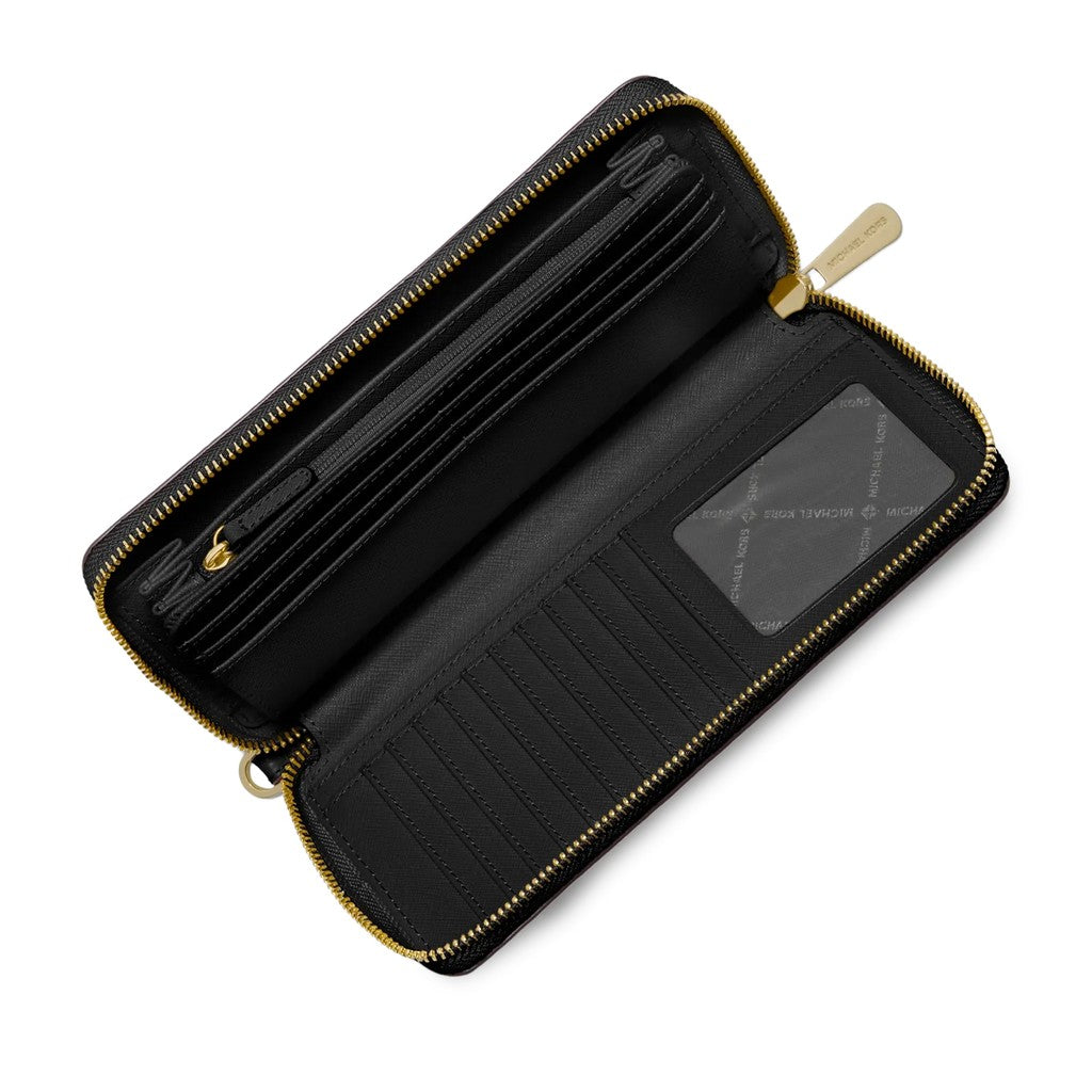 Michael Kors Jet Set Travel Large Polsportemonnee – Zwart