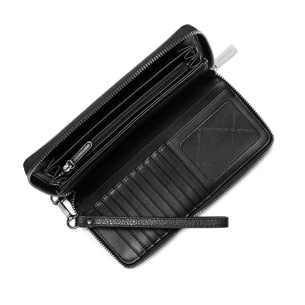 Michael Kors Jet Set Travel Large Portemonnee met rits rondom – Zwart