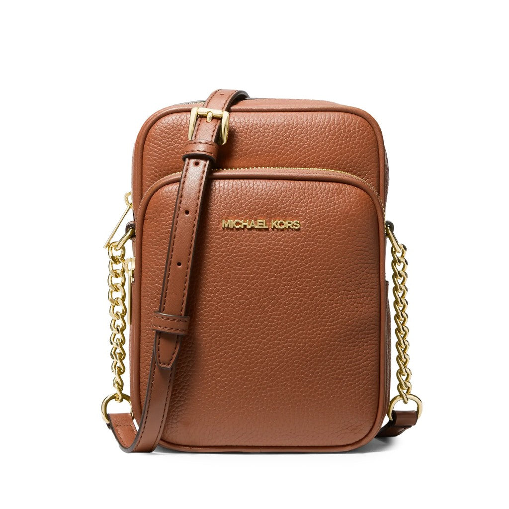 Michael Kors Jet Set Travel Medium Crossbodytas – Cognac