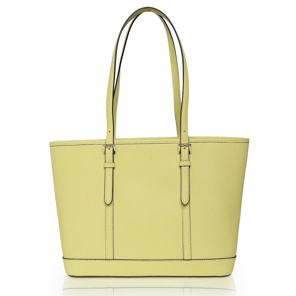 Michael Kors Jet Set Travel Small Schoudertas – Lichtgeel