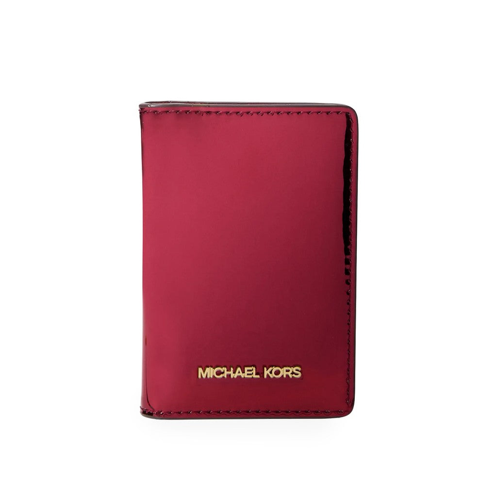 Michael Kors Kaarthouder met drukknoop – Rood