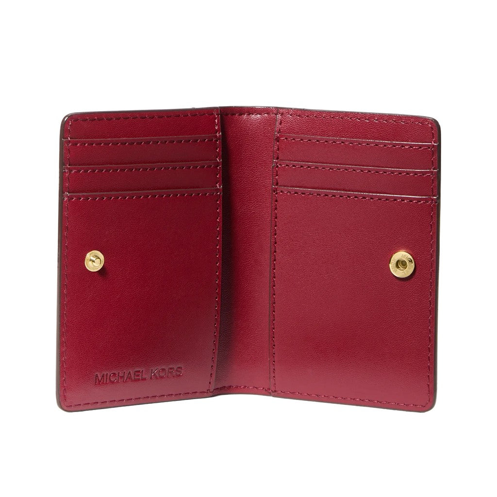 Michael Kors Kaarthouder met drukknoop – Rood