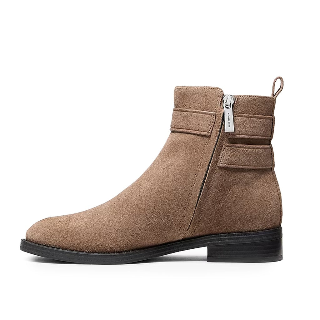 Michael Kors Leren Enkellaarzen – Taupe