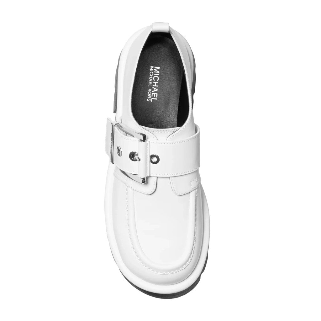 Michael Kors Leren Loafers – Wit
