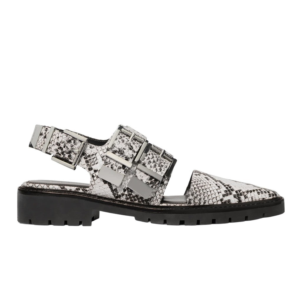 Michael Kors Leren slingback loafers – Meerkleurig
