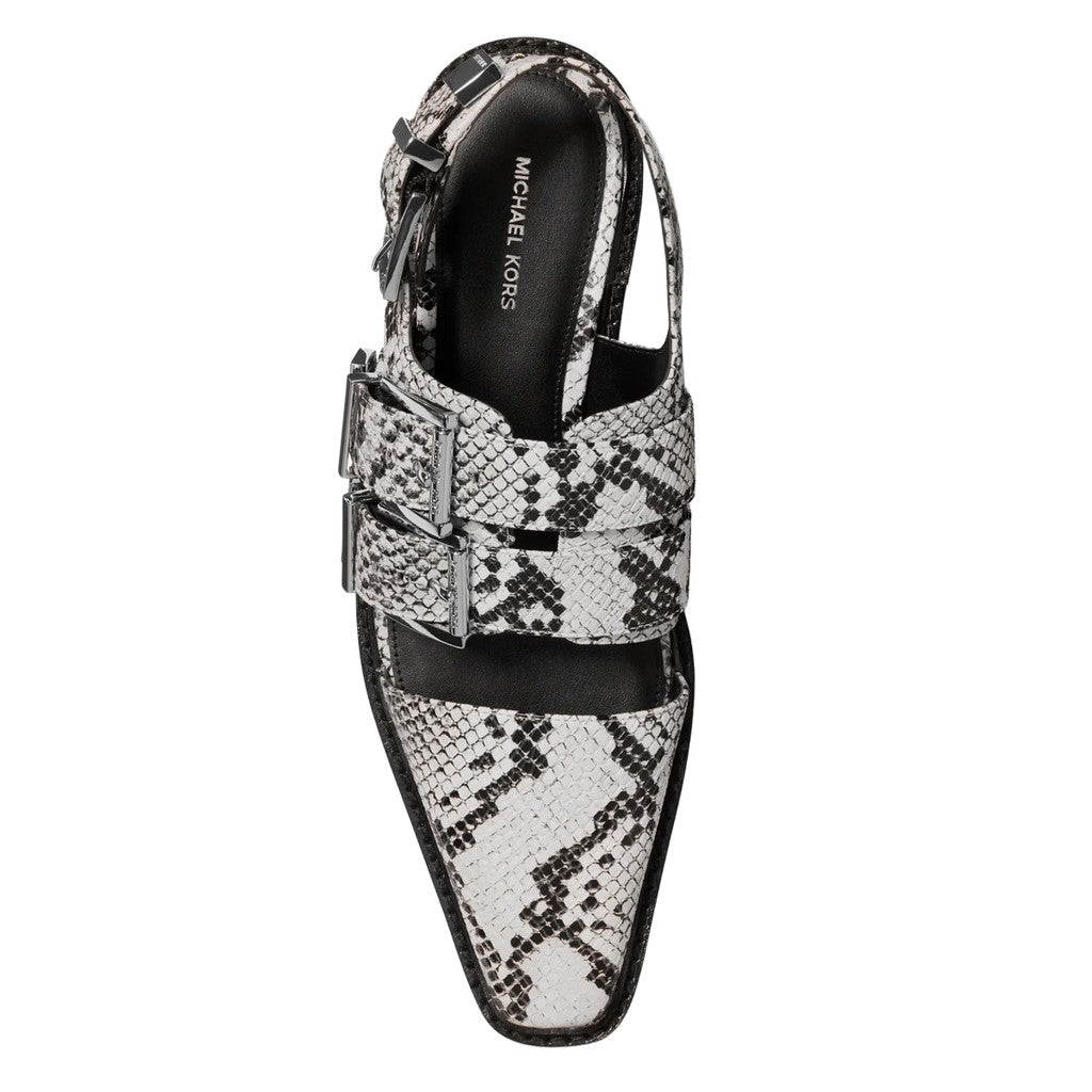 Michael Kors Leren slingback loafers – Meerkleurig