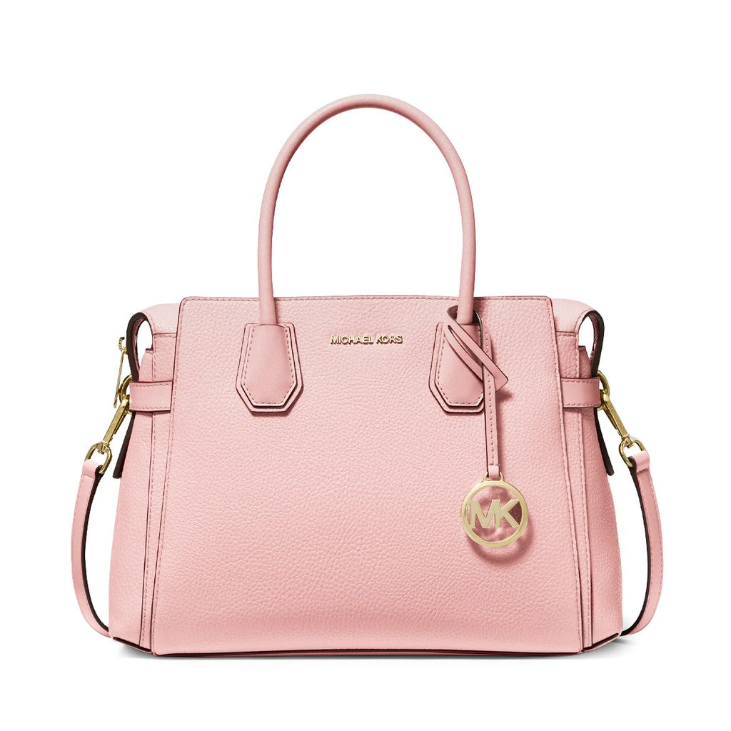 Michael Kors Mercer Medium Handtas – Lichtroze