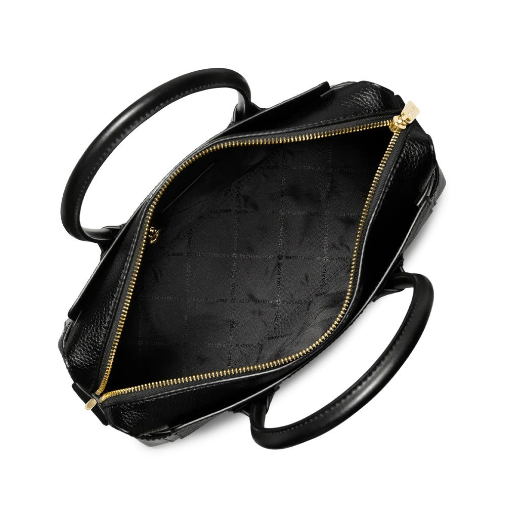 Michael Kors Mercer Medium Handtas met riem – Zwart