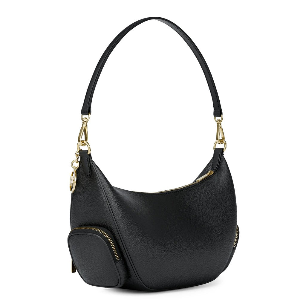 Michael Kors Merritt Medium Schoudertas – Zwart