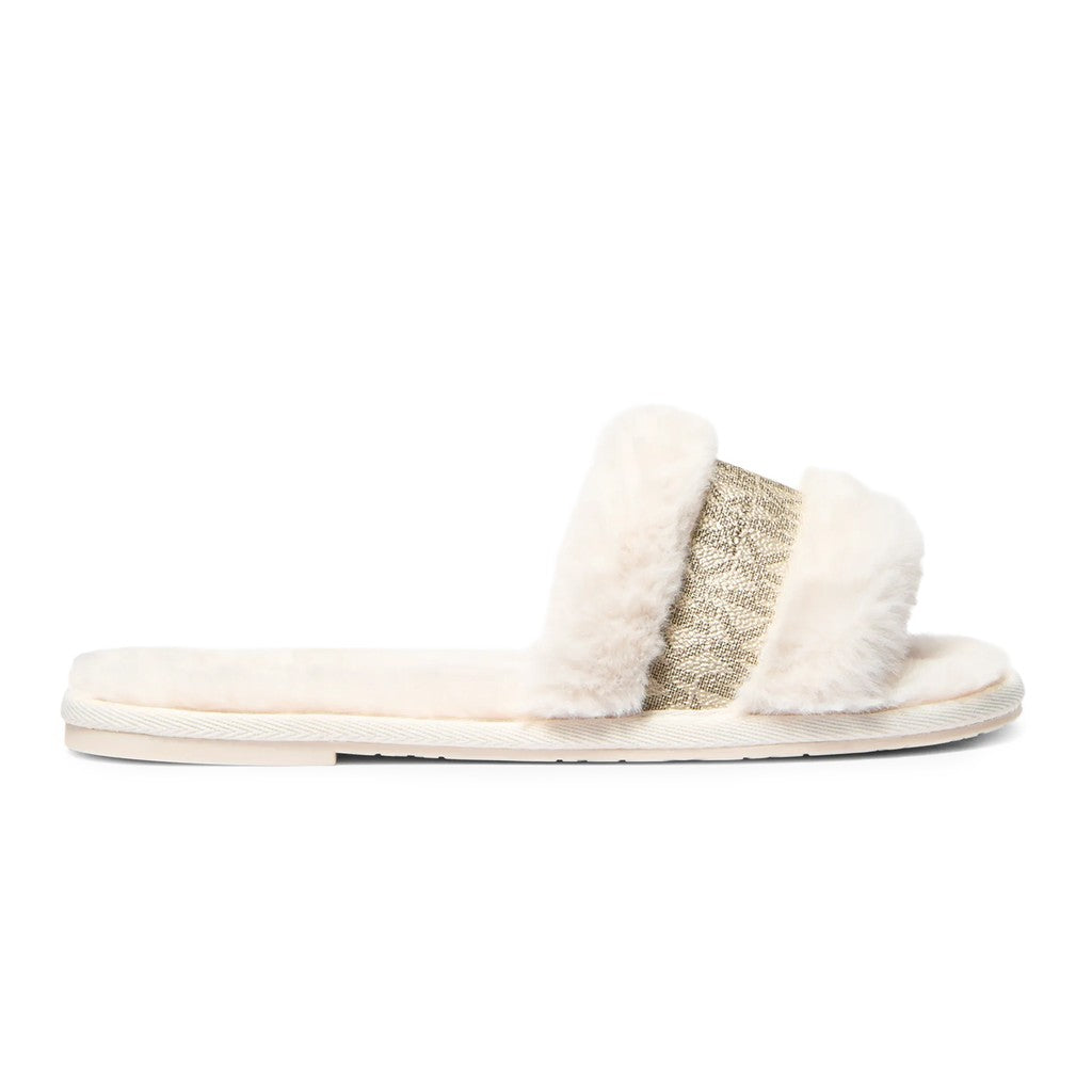 Michael Kors Slippers – Naturel