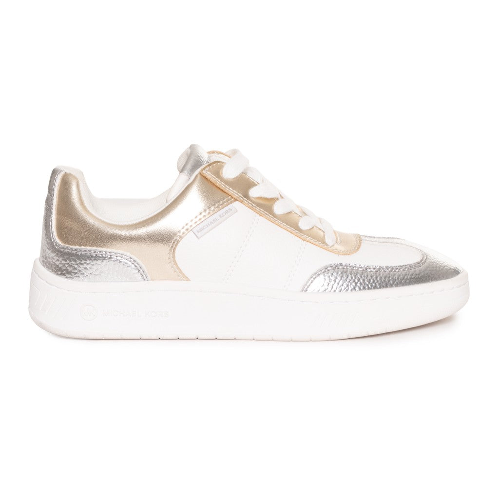 Michael Kors Sneakers van imitatieleer – Goud