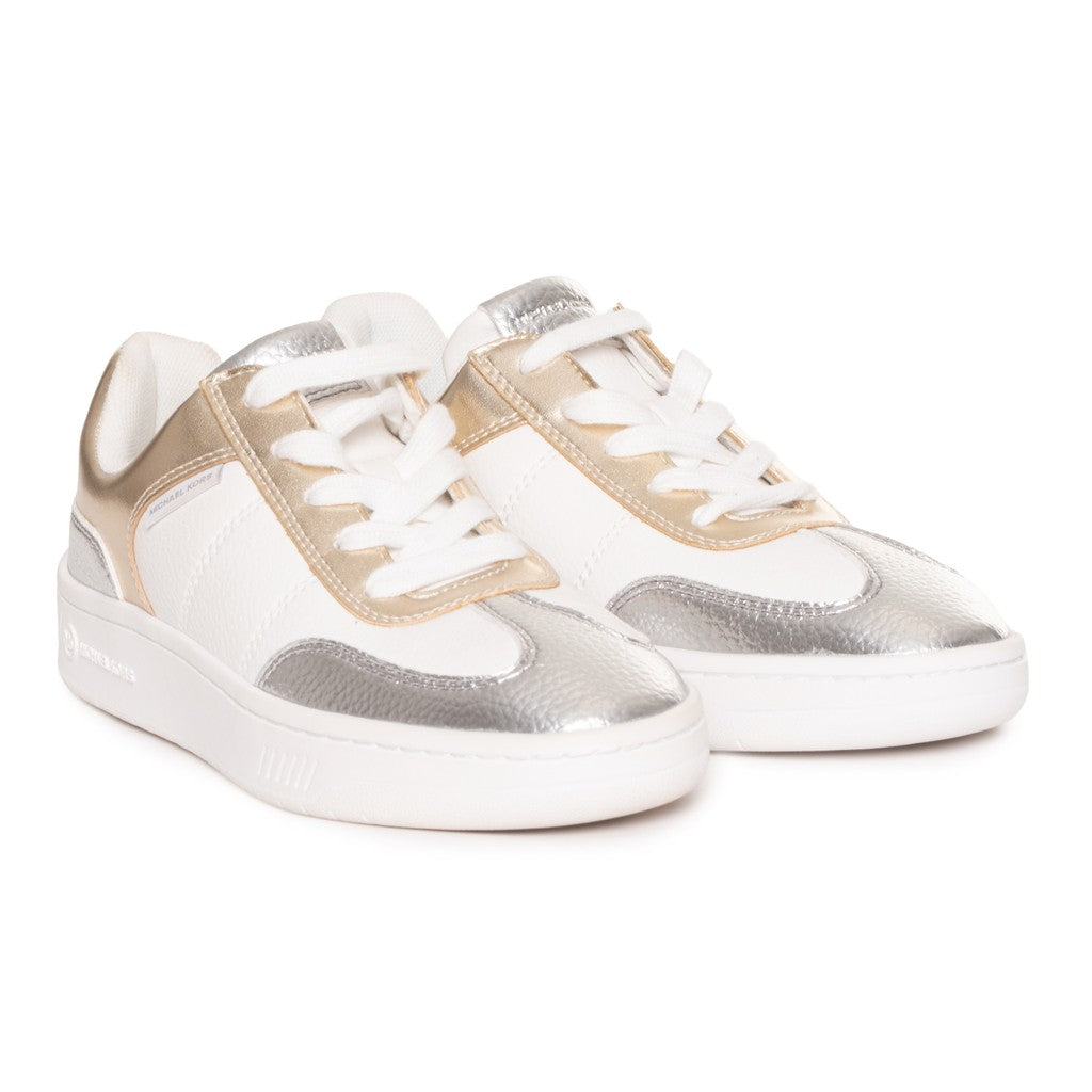 Michael Kors Sneakers van imitatieleer – Goud