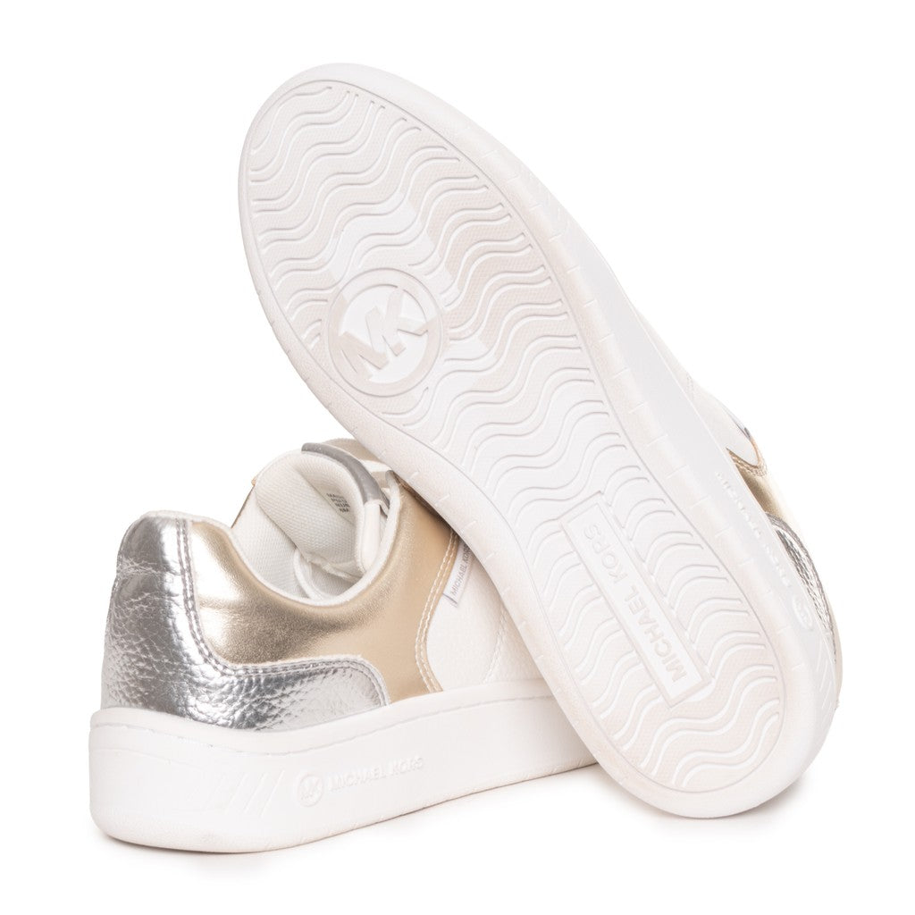 Michael Kors Sneakers van imitatieleer – Goud
