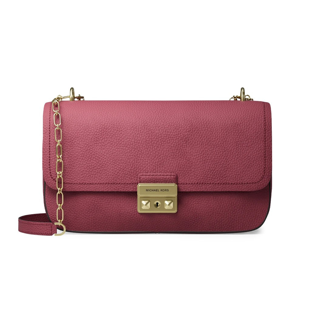 Michael Kors Tribeca Large Schoudertas – Bordeaux