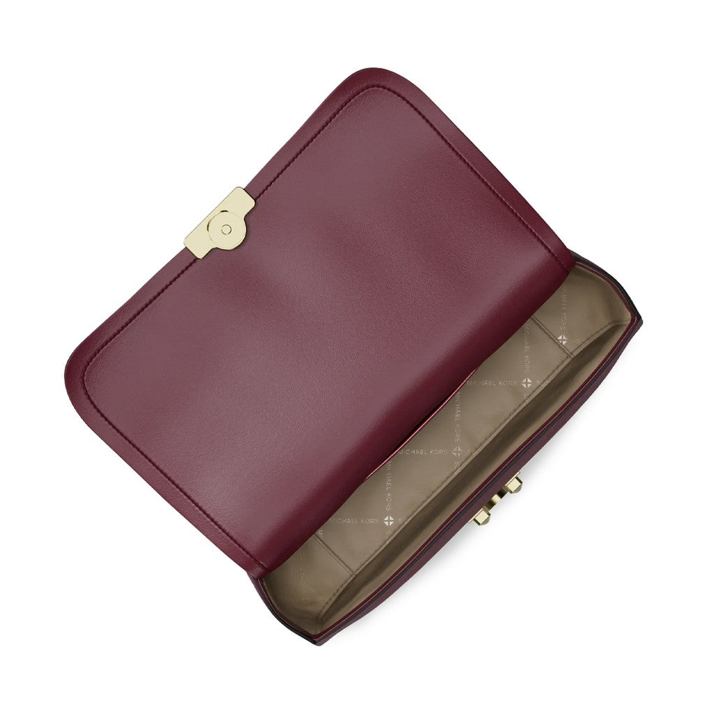 Michael Kors Tribeca Large Schoudertas – Bordeaux