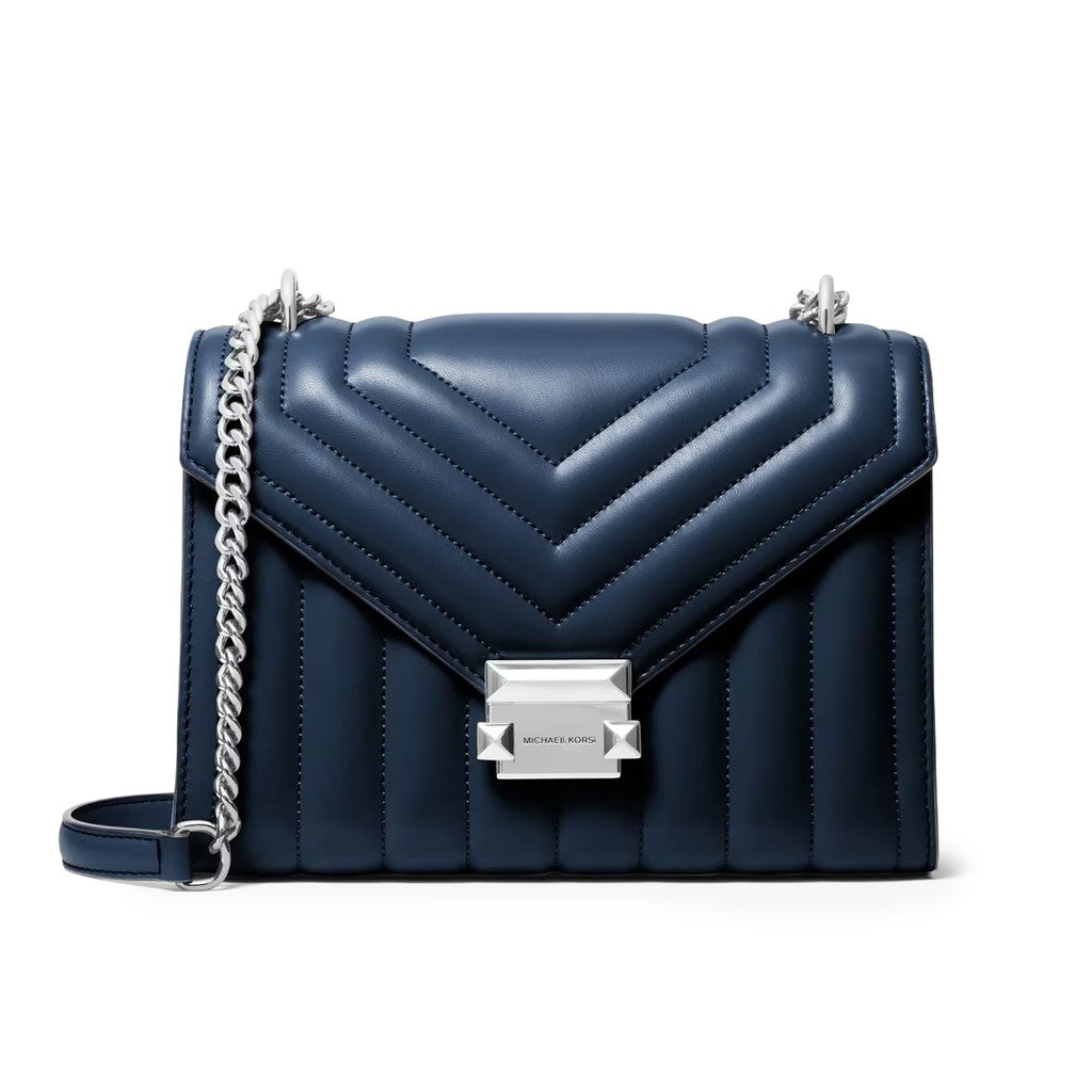 Michael Kors Whitney Medium Crossbodytas – Donkerblauw