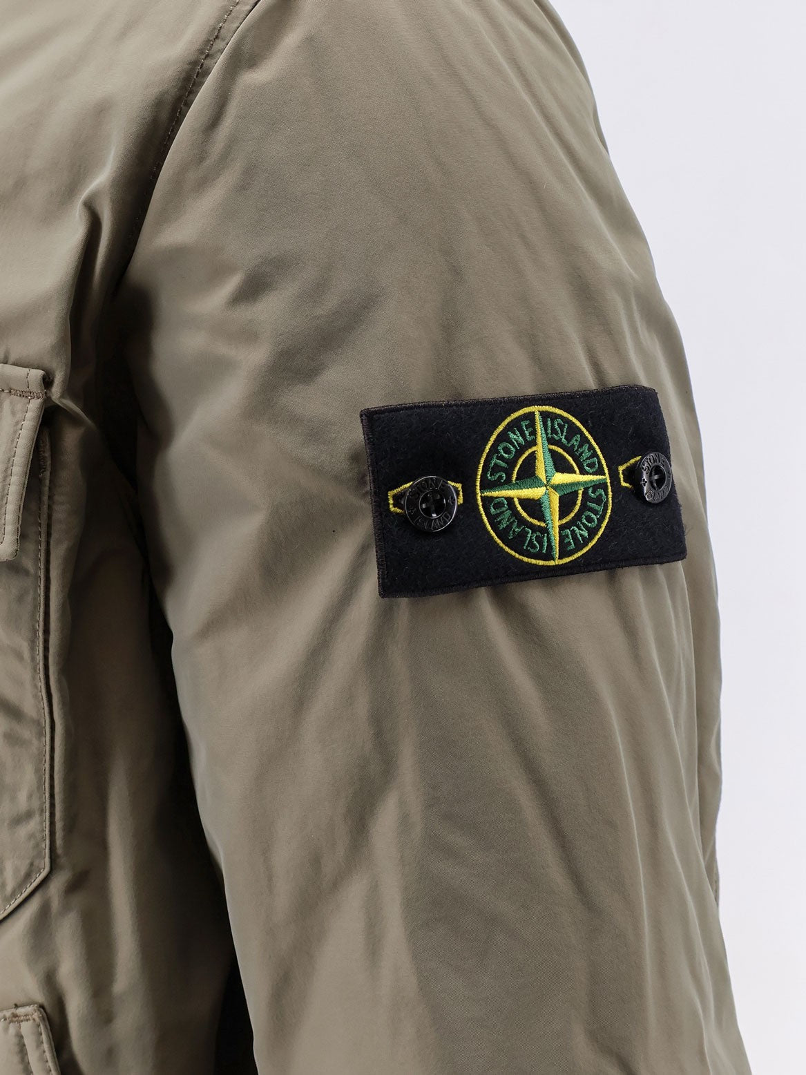 Stone Island Micro Reps Donsjas – Khaki