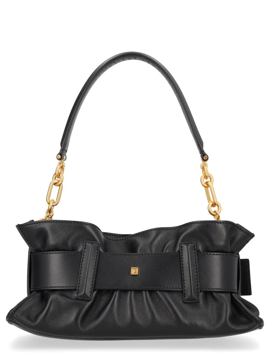 Balmain Anthem Mini Schoudertas – Zwart