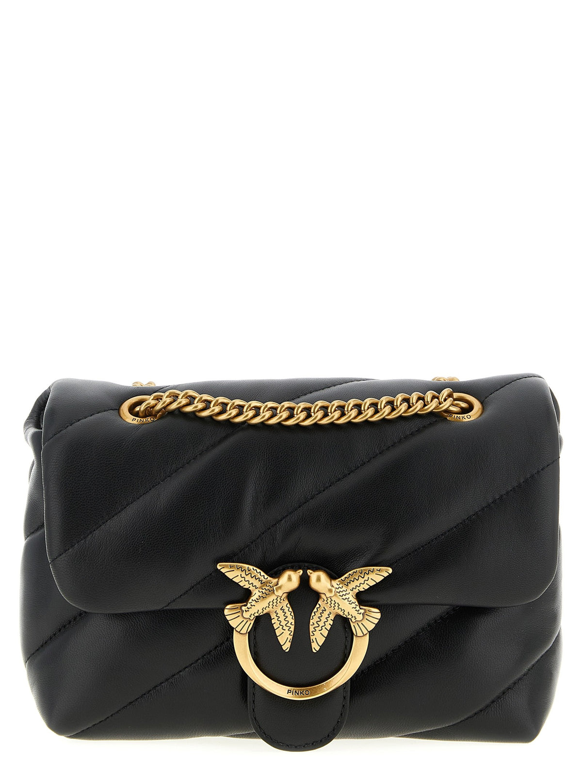 Pinko Mini Love Puff Crossbodytas – Zwart