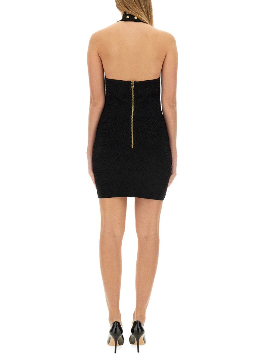 Balmain Vichy Jurk – Zwart