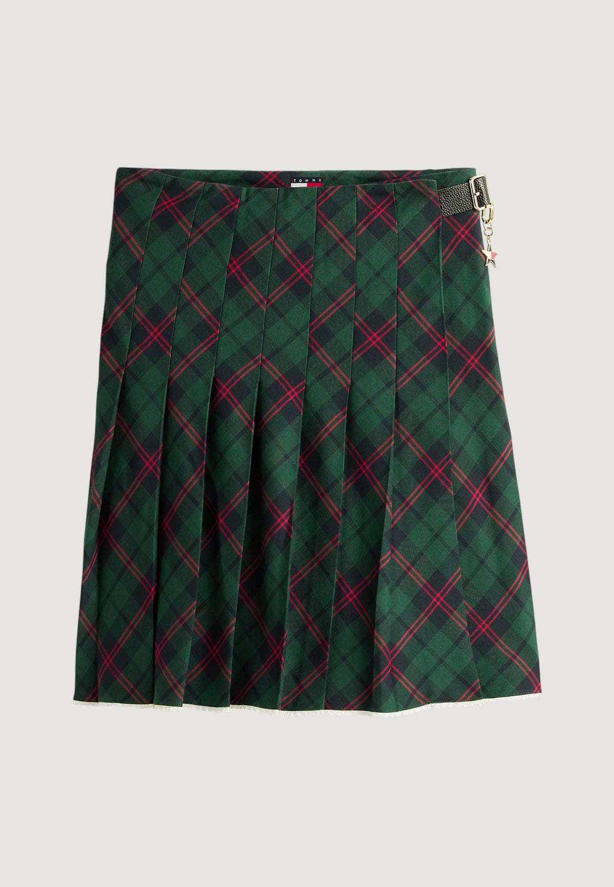 Tommy Hilfiger Geruite minirok – Groen
