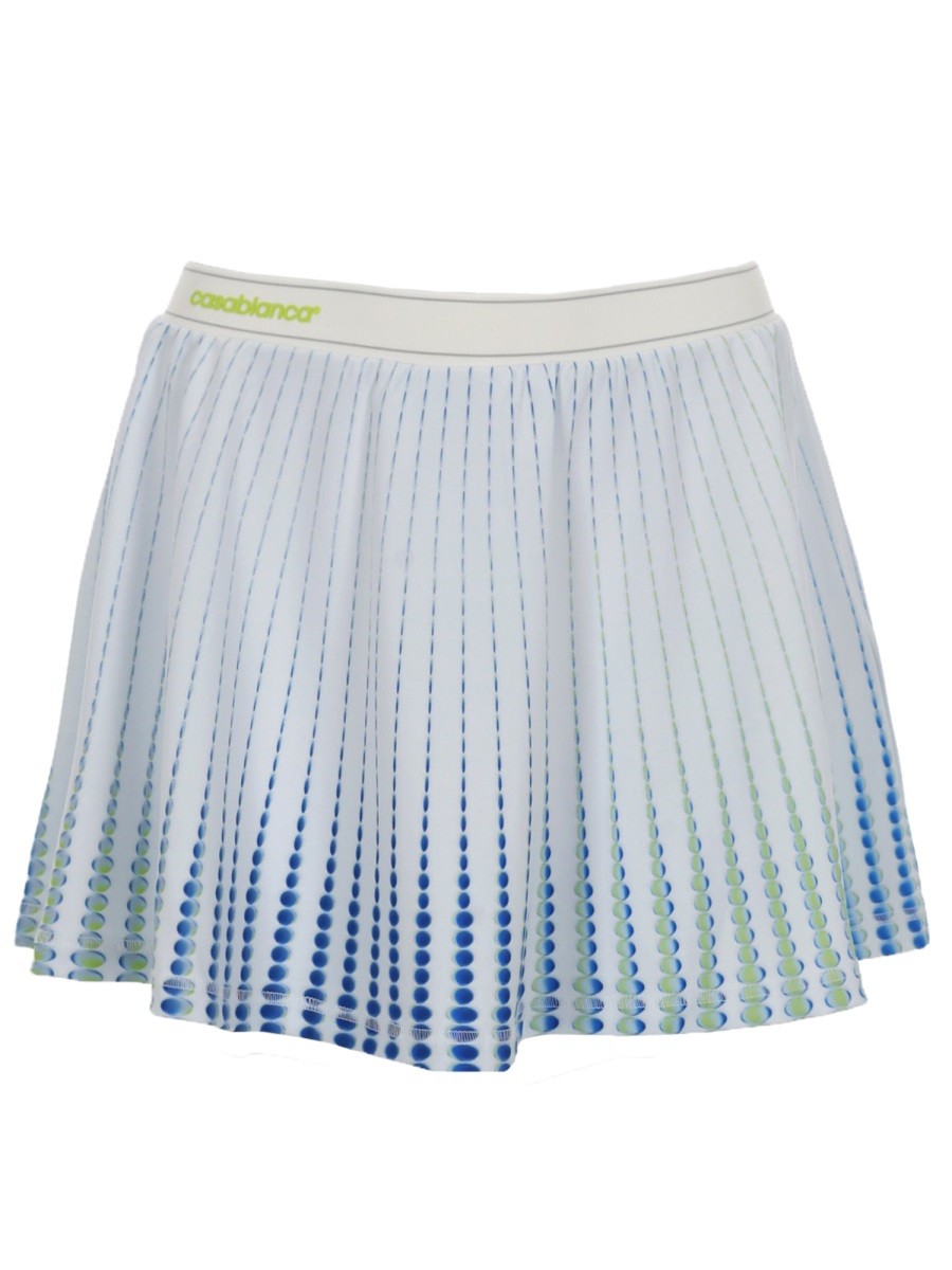 Casablanca Minirok met verloopprint – Wit