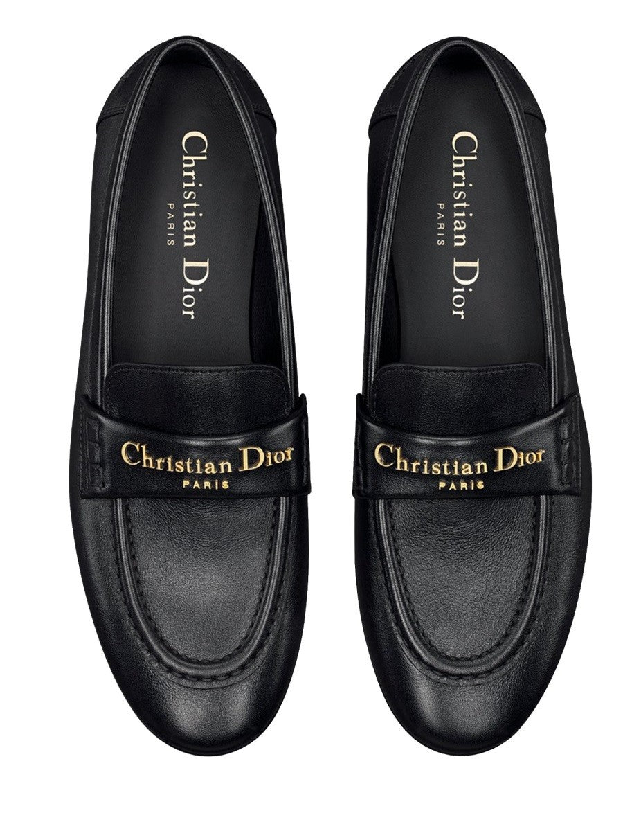 Christian Dior Boy Loafers – Zwart