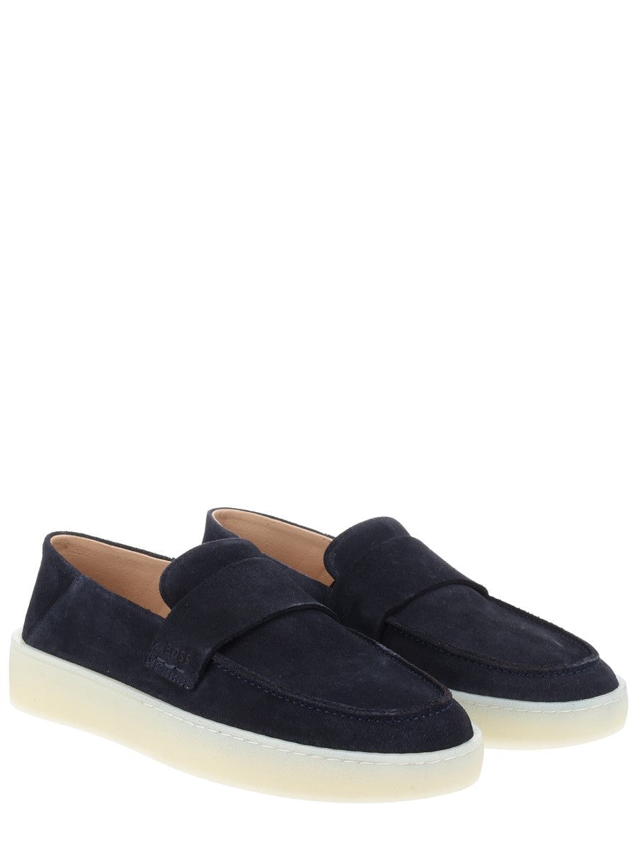Boss Kieran Mocassins – Marineblauw