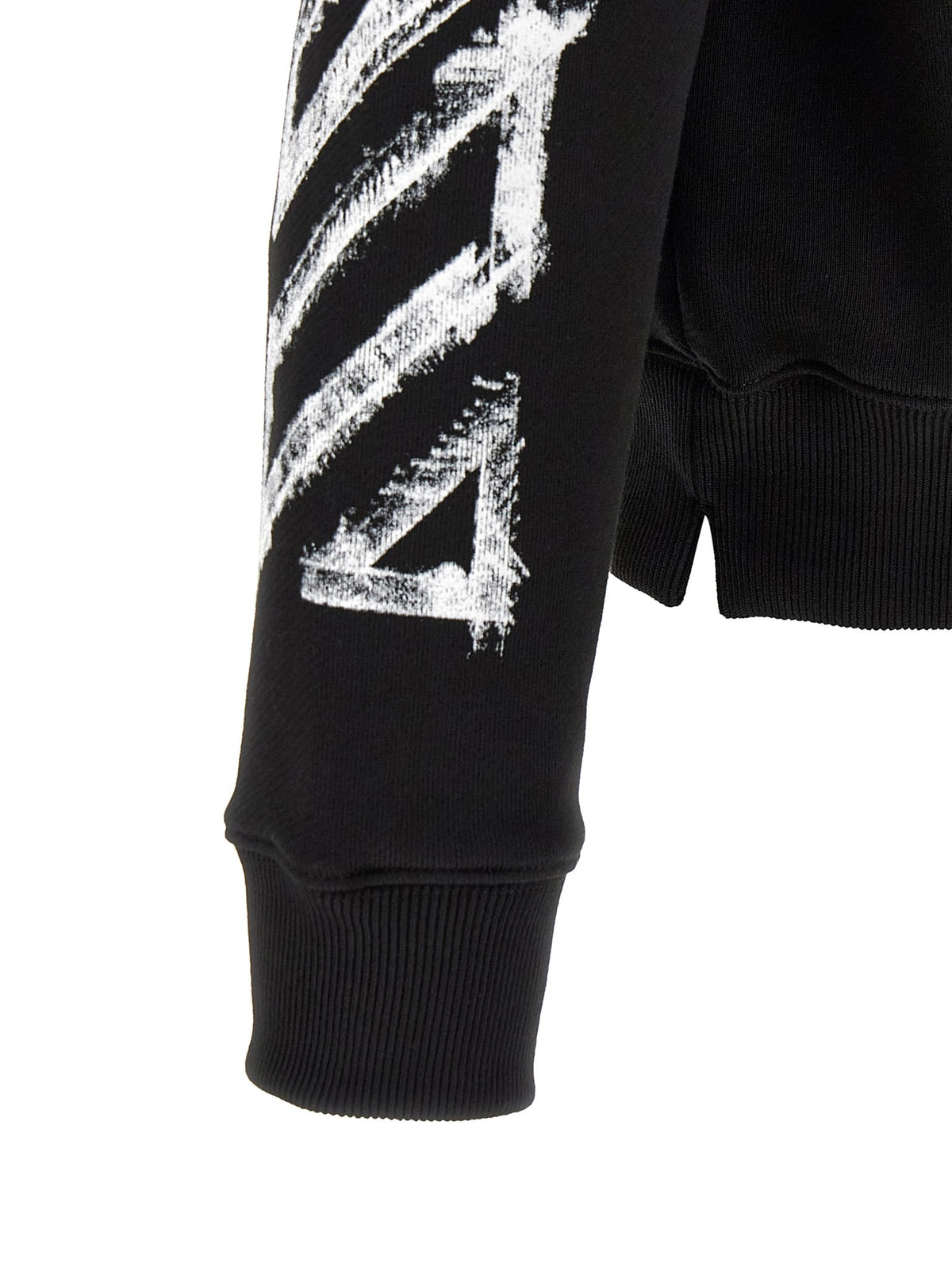Off-White Motion Arrow Skate Hoodie – Zwart