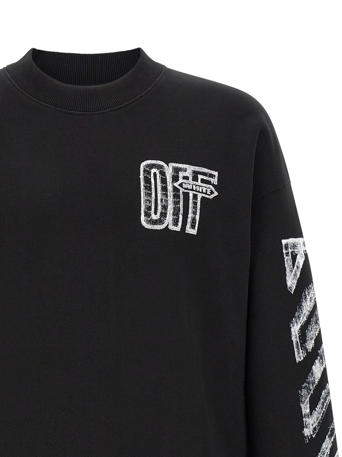 Off-White Motion Arrow Skate Sweatshirt – Zwart