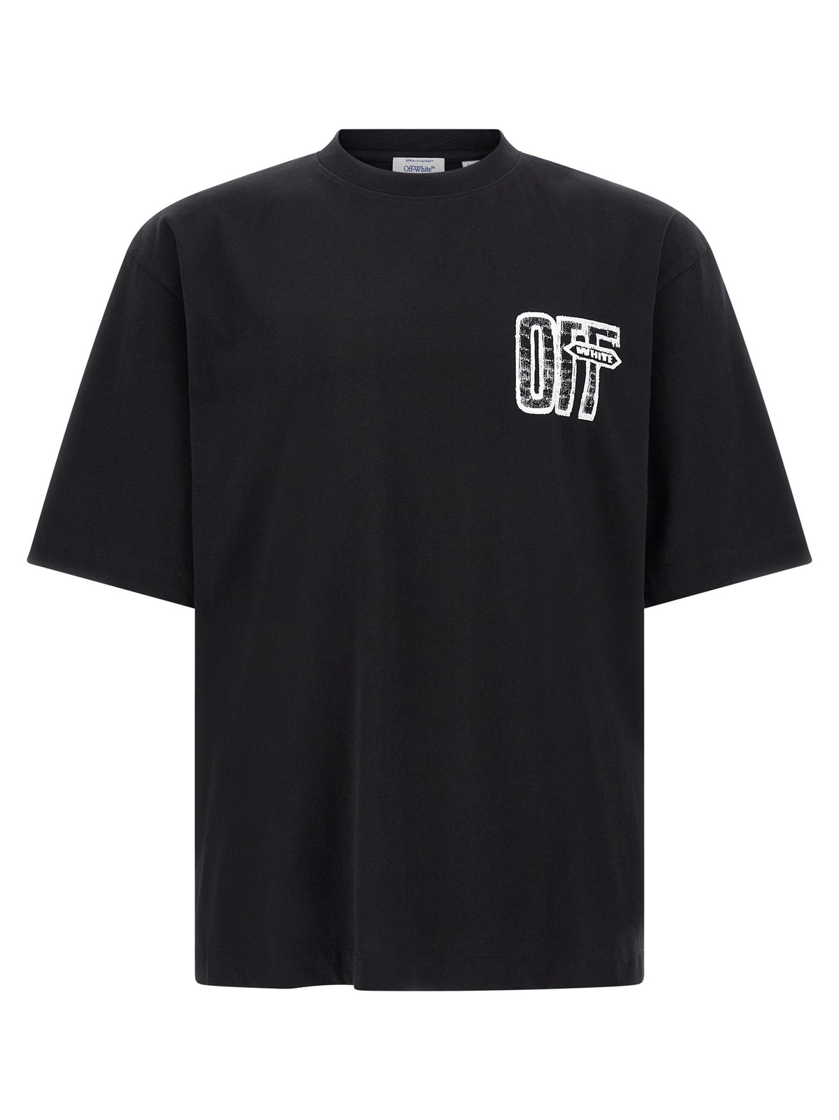 Off-White Motion Arrow Skate T-shirt – Zwart